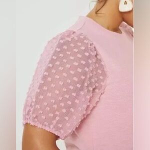 Anthropologie Puff Sleeve Blouse